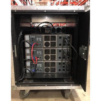 d&b Audiotechnik D12 NL4 3 x Slam Door Rack